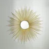 Golden Rays Sunburst Mirror - Stunning Home Decor Accent with Radiant Sunburst Design